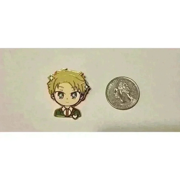 Spy X Family Anime Loid Forger Kawaii Enamel Pin - Picture 3 of 4